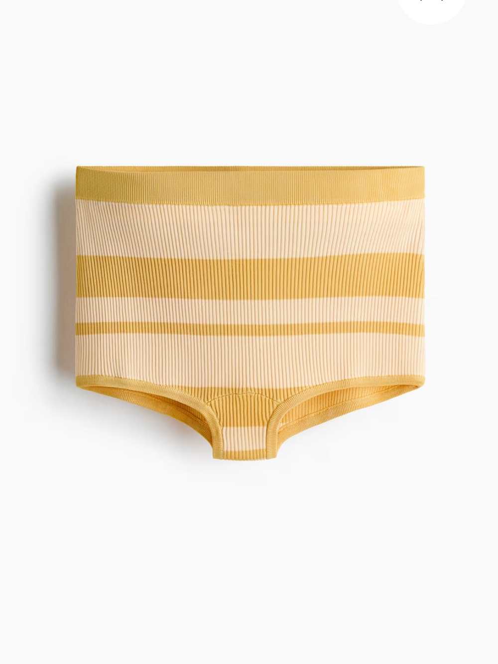 NWT H&M edition RIB-KNIT MINI SHORTS - Picture 4 of 8